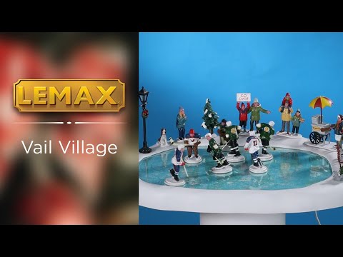 LEMAX Hockey In The Park, Set of 19 #44766